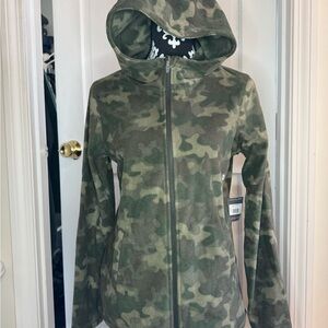 Eddie Bauer Camouflage Fast Fleece Hoodie
